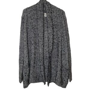Pins and needles open front black cardigan. Size M
